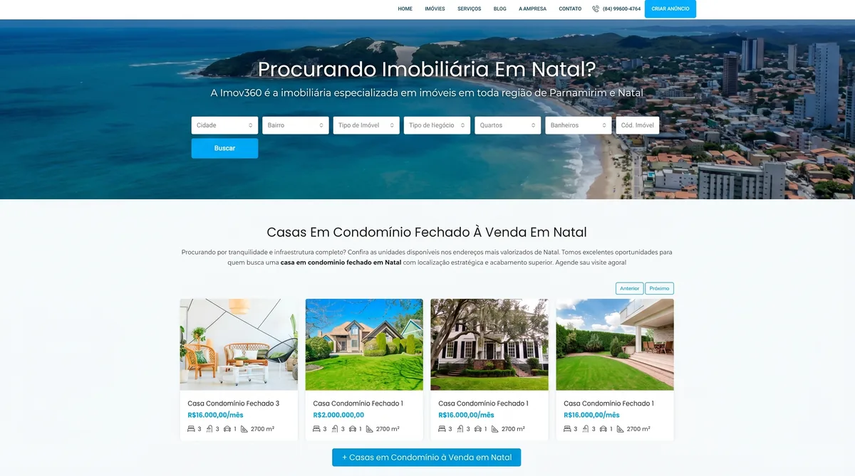 IMOV360 — Integração de Leads WordPress para CRM